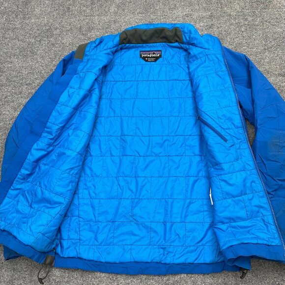 Patagonia Solar Wind Windstopper Jacket Primaloft Insulated Blue Men’s Medium M - Picture 9 of 16